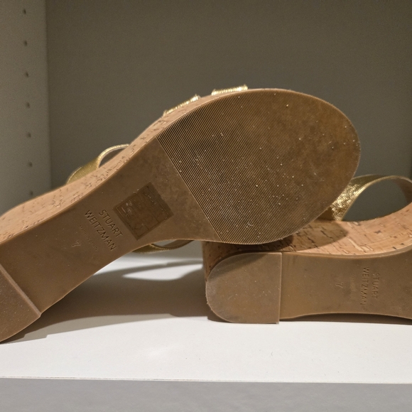 Stuart Weitzman Wedge Slides - Picture 3 of 3